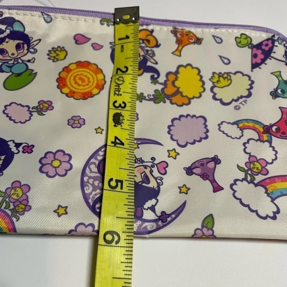 Girls make up bag pencil bag L-Shaped fastener Flat pouch, Akubigirl Design